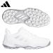  Adidas код Chaos 25 шиповки отсутствует туфли для гольфа MDV41 foot одежда белый × серебряно-металлический × серый two (ID8732)
