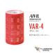 アイビル サーモローラー VAR-4 レッド（36mm／5本入）マジックカーラー ローラー カール 巻き髪 ウェーブ ふんわり 人気 ロングセラー