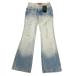  женский мода низ джинсы Denim повреждение обработка брюки оттенок голубого 81205