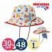 *30%OFF распродажа * Miki House mikihouse навес имеется ковбойская шляпа шляпа ( 48cm ) ребенок мужчина 1 лет 2 лет сетка UV cut outlet 