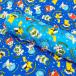  character quilting cloth / Captain Pikachu pattern. quilt cloth /2024 Pokemon / go in . go in ./N24