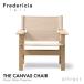FredericiafretelisiaThe Canvas Chair легкий стул lounge стул дуб мыло отделка парусина : натуральный дизайн :bo-e*mo-ensen
