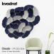 Kvadratkva gong Cloudsklauz wall objet d'art 24pcs color :8 color Divina reversible design :Ronan &amp; Erwan Bouroullec