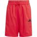 [adidas] Adidas Esse n автомобиль ruzklaima прохладный шорты Kids (KRG90)(JD6498) чистый рубин / черный [ посылать за товар ]