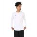 [1 пункт до почтовая доставка возможно ] [New Balance] New balance стрейч Crew длинный рукав внутренний рубашка (AMT55288)(WT) белый [ посылать за товар ]