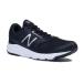 [NEW BALANCE]ニューバランス レディースランニングシューズ W411 (W411LB1D) ブラック/シルバー[取寄商品]