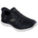 [SKECHERS]�X�P�b�`���[�Y ���f�B�[�X�X���b�v�C���Y�V���[�Y SUMMITS-LUNAR GLOW (150280)(BKGD) �u���b�N/�S�[���h[��񏤕i]