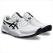 [asics]�A�V�b�N�X �I���j�E�N���[�R�[�g�p�e�j�X�V���[�Y GEL-CHALLENGER 15 OC (1043A026)(101) �z���C�g/�u���b�N[��񏤕i]