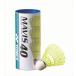 [YONEX] Yonex бадминтон Shuttle mei винт 40BP(3 штук входит ) (M40CBP)(004) желтый [ посылать за товар ]
