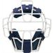[ZETT] Z catcher z механизм для софтбола catcher маска (BLM3218C)(2913) темно-синий / серебряный [ посылать за товар ]