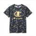 [1 пункт до почтовая доставка возможно ] [Champion] Champion Kids Short рукав футболка (CK-XS306)(090) черный 