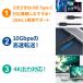 USB Type-C to C �P�[�u�� C-C �^�C�vC 1m �ő�10Gbps�]�� �}���[�d PD�Ή� AUKEY Impulse CB-CD23-BK �֘A�摜1