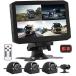 VSYSTO 4CH Truck Dash Camera System DVR Recorder Waterproof Backup Camera FrontSidesRear VGA for Truck Tractor Semi Trailer Van 7.0