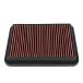 GaweGuru 1pc Engine Air Filter Rubber Gauze Media Red Washable Reusable High Flow Drop AFPN208RD 17801WB001 0421919