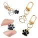  лапа брелок для ключа кошка собака kalabina6 шт. комплект модный симпатичный кольцо для ключей легкий ani машина для поверхностного рыхления почвы m подарок 