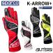 Sparco перчатка для гонок K-ARROW+ FIA легализация Sparco ke-a трос la юбка для FIA8877-2022 пробег .2025 год NEW модель 