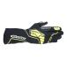  Alpine Stars Cart для перчатка для гонок TECH-1 KX V4 GLOVES ( размер :M) 9151 TAR GRAY BLACK YELLOW FLUO