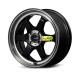 MID Racing R06 �A���~�z�C�[��1�{ 16x7.0J 4H PCD100 +35 (�A�[���[�����N �u���b�N�N���A�|���b�V��)