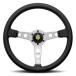 MOMO ���� �X�e�A�����O PROTOTIPO SILVER 370 370mm