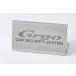 M'z SPEED нержавеющая сталь Logo plate Grgo Logo LED голубой 