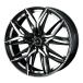 WEDS LEONIS LM ����ߥۥ�����1�� 17X7.0J 5H PCD114.3 +47 (�ѡ���֥�å�/�ߥ顼���å� PBMC) �����å� �쥪�˥�