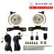  Toyota Hiace Regius Ace 200 серия 1 type 2 type I type II type противотуманные фары спереди лампа левый правый полный комплект покрытие клапан(лампа) Harness противотуманные фары 