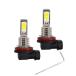  нестандартный бесплатная доставка H8 H11 LED клапан(лампа) 2 шт. комплект 12V - 24V соответствует белый желтый 2 цвет переключатель тип 180 раз поворотный противотуманая фара дневной свет белый желтый 