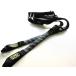 ROK straps stretch strap MC black &amp; blue × green strap length :450mm~1500mm/ width :25mm 2 pcs set American made 