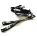 ROK straps stretch strap MC black strap length :450mm~1500mm/ width :25mm 2 pcs set American made 