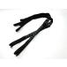 ROK straps stretch strap CM black lifrektib strap length :300mm~720mm/ width :12mm 2 pcs set American made 