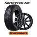 155/65R14国産スタッドレスタイヤ＆ホイール4本セット(オートバックス ノーストレックN5＆レーベンLH 1445+45 4H100)