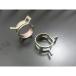  Crescent clamp clip hose band 24mm~28mm 2 piece insertion .