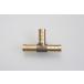  brass copper T type hose joint pipe evaporation outer diameter 6mm