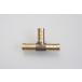  brass copper T type hose joint pipe evaporation outer diameter 8mm
