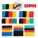 �M���k�`���[�u ��� 328 �s�[�X�Z�b�g �F�Ŏg������ �≏�`���[�u  �h�� ����R�� ��1mm�`14mm �J���t�� ���C���[���b�v �d���̕⋭ �P�[�u���X���[�u �z���C�� �֘A�摜1
