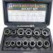 14�_�Z�b�g �i�b�g���{���g�G�L�X�g���N�^�[ �^�[�{�\�P�b�g �����p3/8�C���`(9.5mm) �Ȃ߂��{���g DIY �i�b�g���o�\�P�b�g �K�т��i�b�g���O�� ��p�P�[�X�t �֘A�摜2