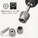 14�_�Z�b�g �i�b�g���{���g�G�L�X�g���N�^�[ �^�[�{�\�P�b�g �����p3/8�C���`(9.5mm) �Ȃ߂��{���g DIY �i�b�g���o�\�P�b�g �K�т��i�b�g���O�� ��p�P�[�X�t �֘A�摜5