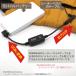 �q�[�^�[�x�X�g ���[�N�}�� USB �ϊ� �q�[�g�x�X�g USB�����ϊ��A�_�v�^ ���o�C���o�b�e���[ L�^ WORKMAN  WindCore �d�M�x�X�g �q�[�^�[�p���c  7.5V-A �֘A�摜2