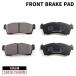  safety with guarantee Suzuki Wagon R MH34S MH44S front brake pad front left right 55810-72J00 55810-82K00 interchangeable goods 