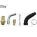  кабина choke lever - тросик тип конверсионный адаптор M12 барабан φ4mm ручной воздушная заслонка дистанционный . универсальный custom детали 
