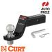 CURT regular goods trailer hitch for ball mount +2 -inch hitch ball set 2 -inch angle hitch pin attaching 4 inch drop manufacturer guarantee attaching 
