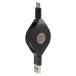 USB�[�d�������P�[�u�� ���x�^�C�v ���[��80cm A-C BK USB-A Type-C 5V3A �J�V���� AJ-632