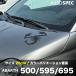 ABARTH 500 595 695 Scorpion капот переводная картинка матовый черный . санки. восстановленный стикер abarth custom детали 
