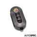 FIAT ABARTH силикон ключ покрытие 500 595 695 500C 595C Panda серый Fiat abarth 