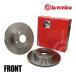 brembo �u�����{ �u���[�L���[�^�[ �X�^���_�[�h �t�����g ���E�Z�b�g �t�[�K Y50 PY50 PNY50 GY50 09.B266.11