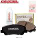 �������� DIXCEL �f�B�N�Z�� �u���[�L�p�b�h EC �t�����g ���E �O���[�X�t�� ���S��R MH23S 371082 ��􂢃s���N�Ό��t