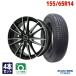155/65R14 �T�}�[�^�C�� �z�C�[���Z�b�g MAXTREK �}�b�N�X�g���b�N MAXIMUS M2 �������� 4�{�Z�b�g
