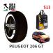 POLAIRE стандартный товар snow носки S13 Италия производства snow цепь Show'7 Peugeot 206 GT / T1S16 195/45R16