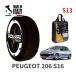 POLAIRE стандартный товар snow носки S13 Италия производства snow цепь Show'7 Peugeot 206 S16 / T1S16 185/55R15