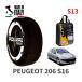 POLAIRE стандартный товар snow носки S13 Италия производства snow цепь Show'7 Peugeot 206 S16 / T1S16L4 185/55R15